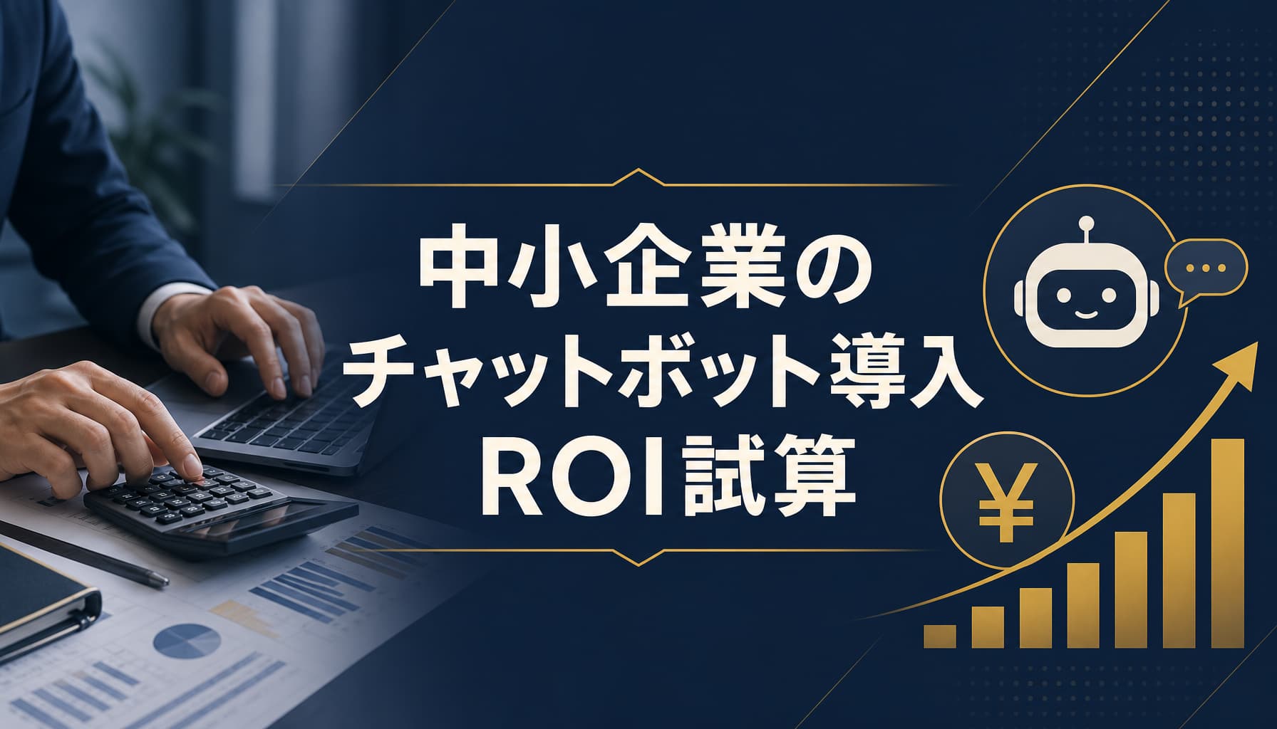 中小企業のチャットボット導入ROI試算と人件費から逆算する判断基準