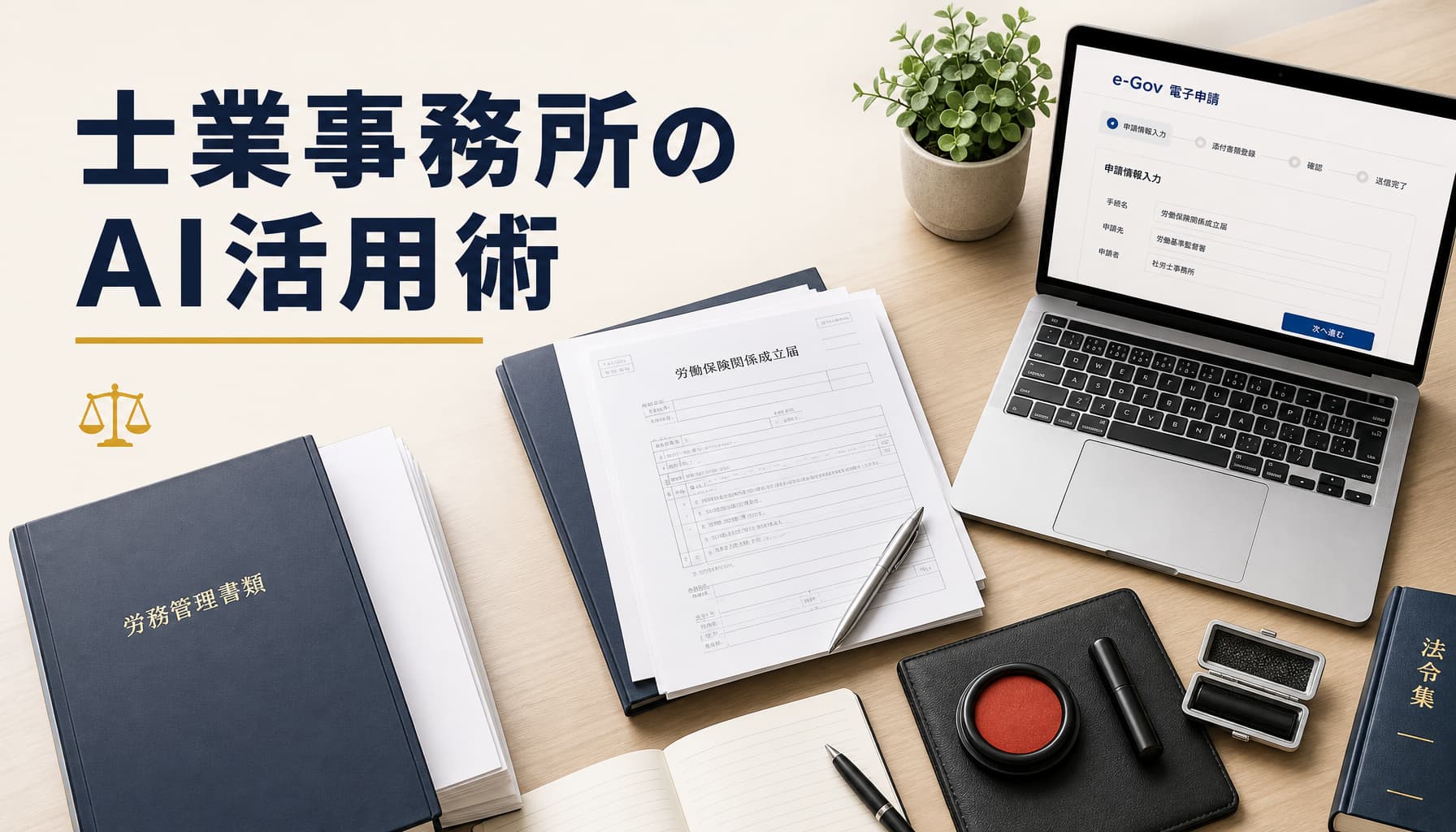 社労士・士業事務所のAI活用術 書類作成と問い合わせ対応の効率化