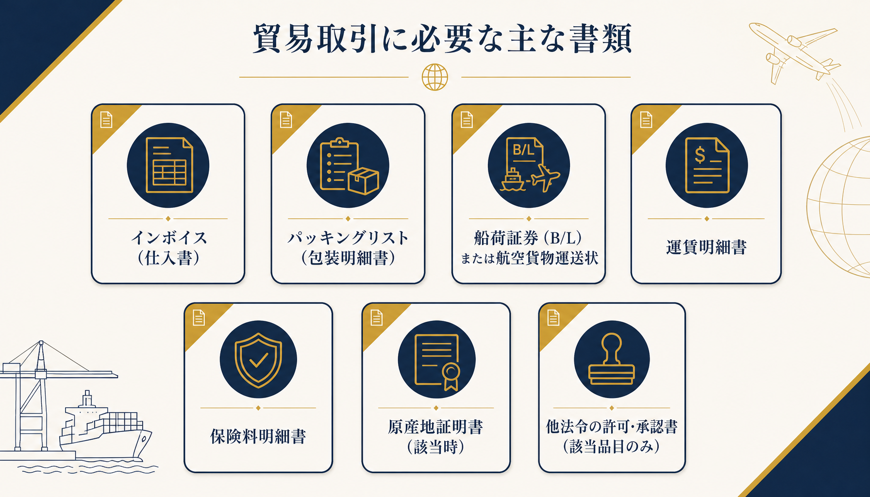必要書類チェックリストの候補一覧を確認する様子